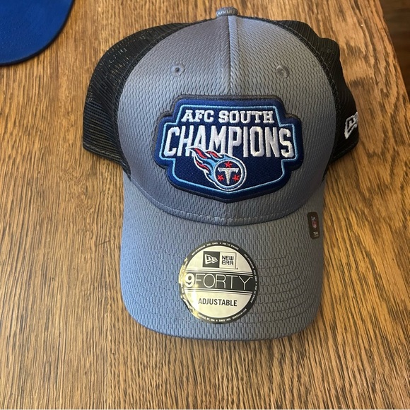 New Era 9Forty NEW Titans AFC South Champions novelty snapback hat unisex OSFM - Picture 2 of 8